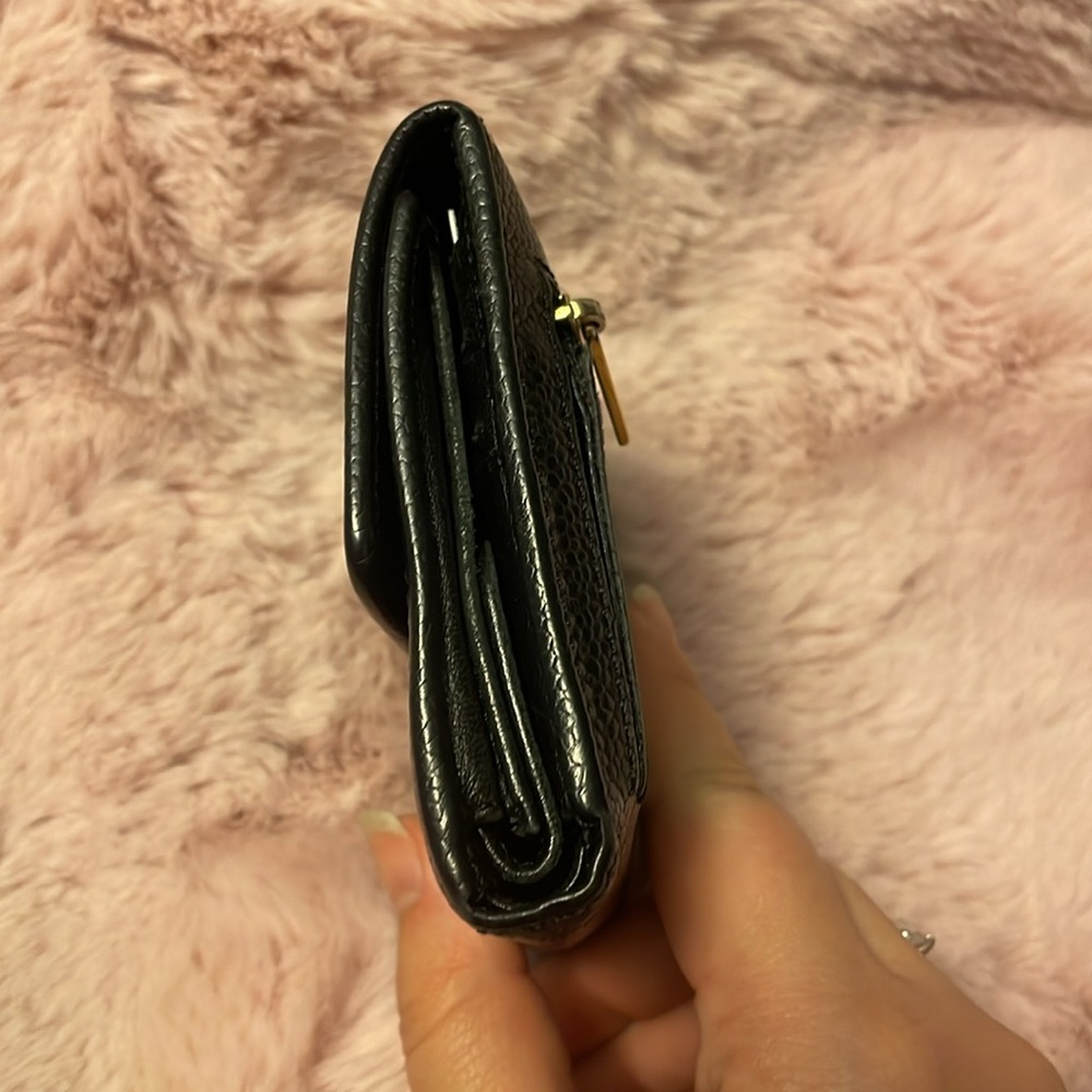 Black caviar compact Chanel wallet - Picture 6 of 8